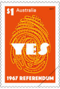 The word 'yes' overlays the imprint of a thumb.